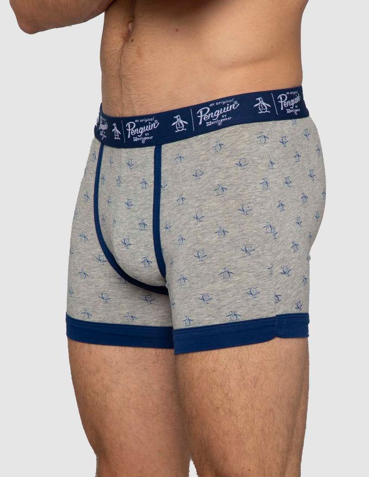 3 Pack De Boxer Brief Algodón Spandex