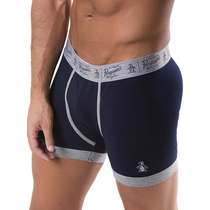 3 Pack De Boxer Brief Algodón Spandex