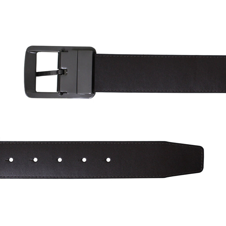 Cinturon Reversible Negro / Café