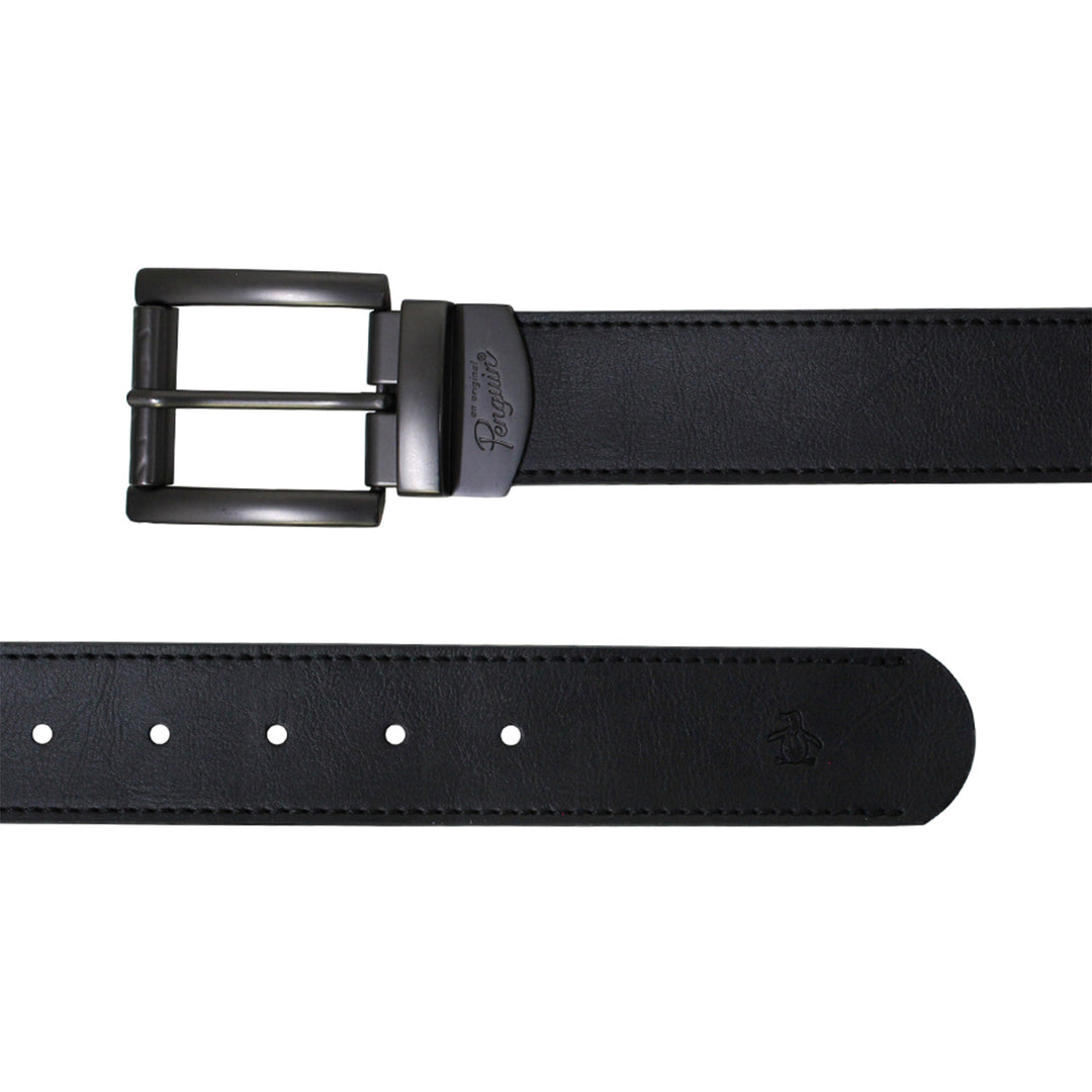 Cinturon Reversible Negro / Café