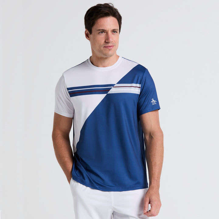 Playera Performance Crew Block