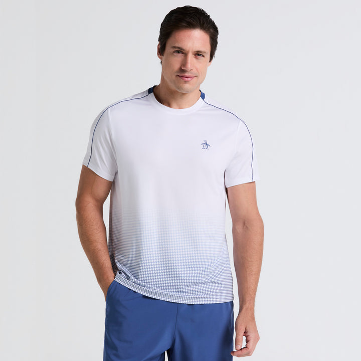 Playera Performance Ombre Net Block