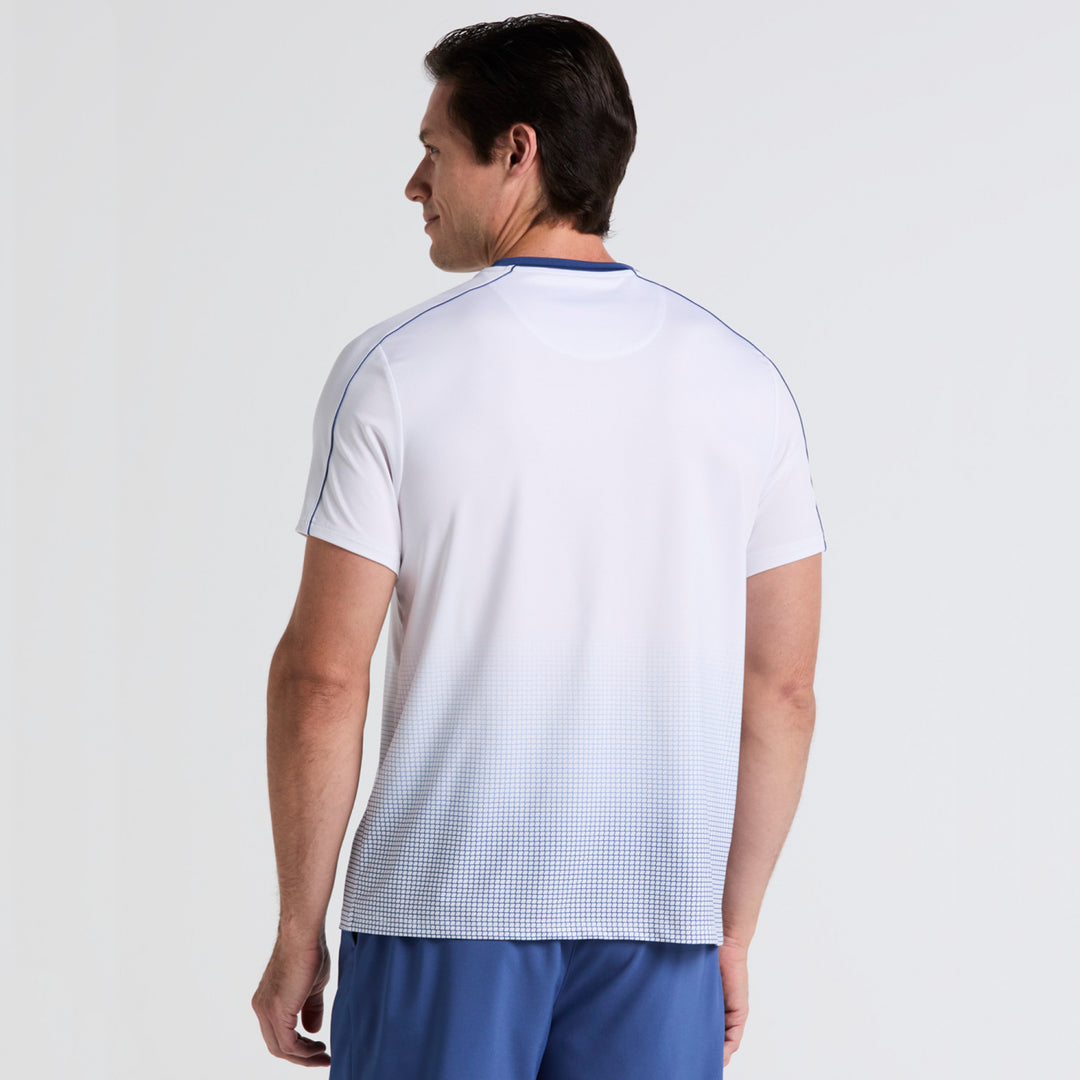 Playera Performance Ombre Net Block
