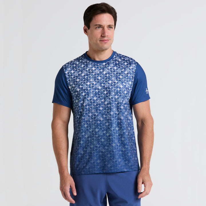 Playera Performance Crew Block