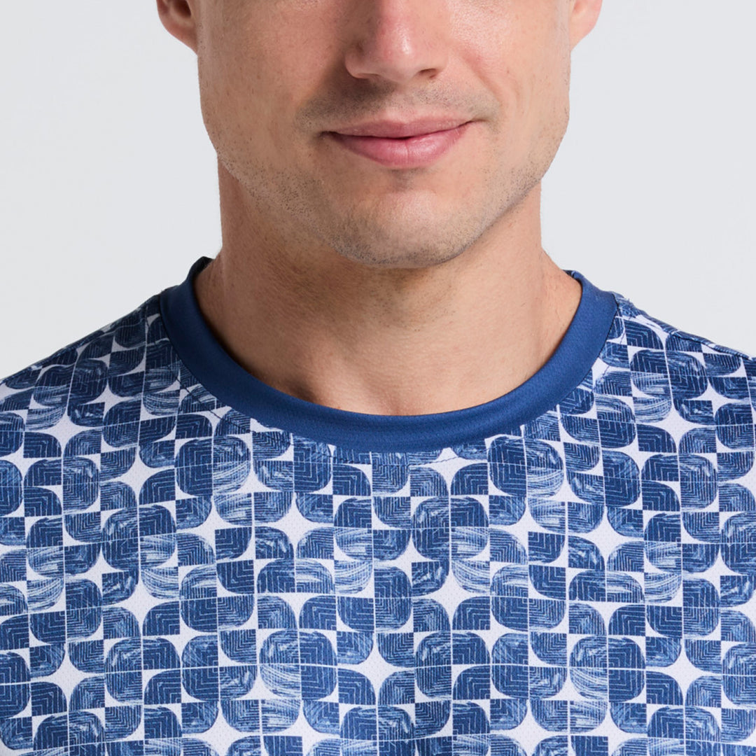 Playera Performance Crew Block