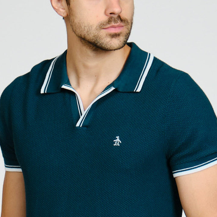 Polo Tipo Sueter Johnny Collar