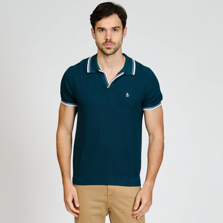 Polo Tipo Sueter Johnny Collar