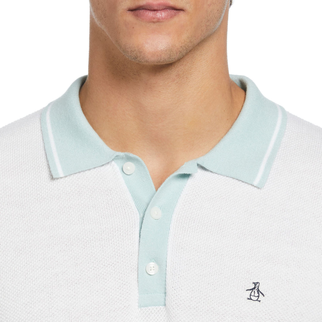 Polo De Algodon Honeycomb