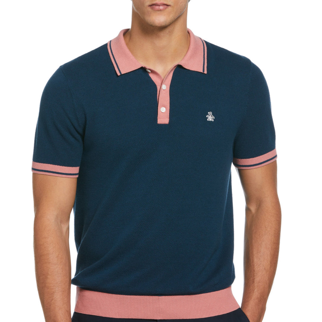 Polo De Algodon Honeycomb