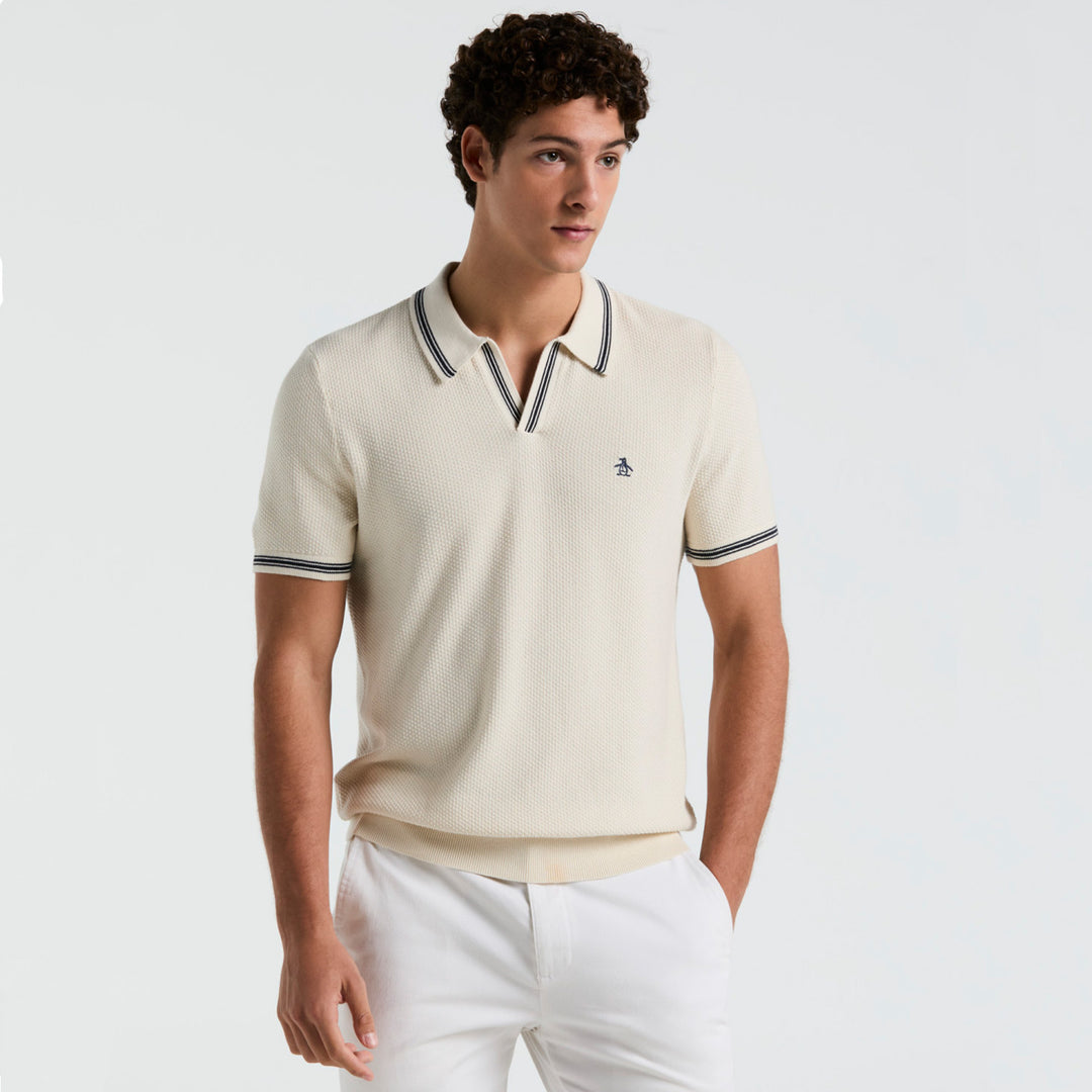 Polo De Algodón Tipo Sueter - Original Penguin México
