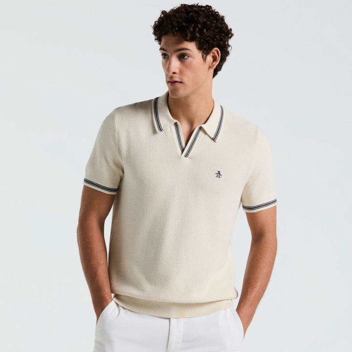 Polo De Algodón Tipo Sueter - Original Penguin México