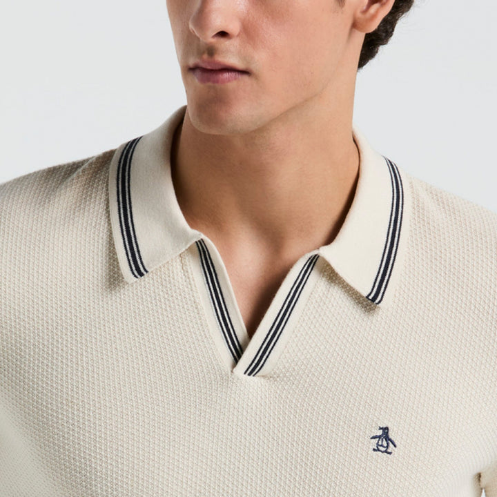 Polo De Algodón Tipo Sueter - Original Penguin México