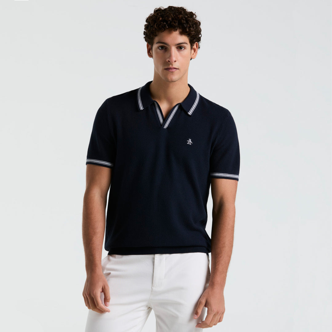 Polo De Algodón Tipo Sueter - Original Penguin México
