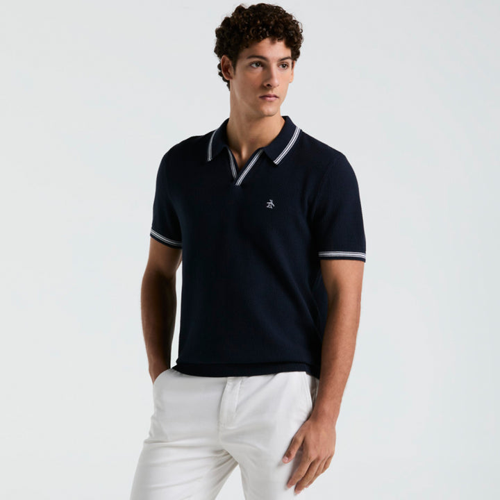 Polo De Algodón Tipo Sueter - Original Penguin México