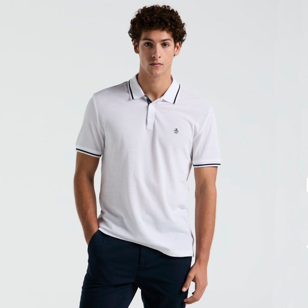Polo Birdseye Pique Tipped - Original Penguin México