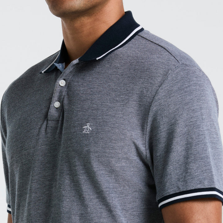 Polo Birdseye Pique Tipped