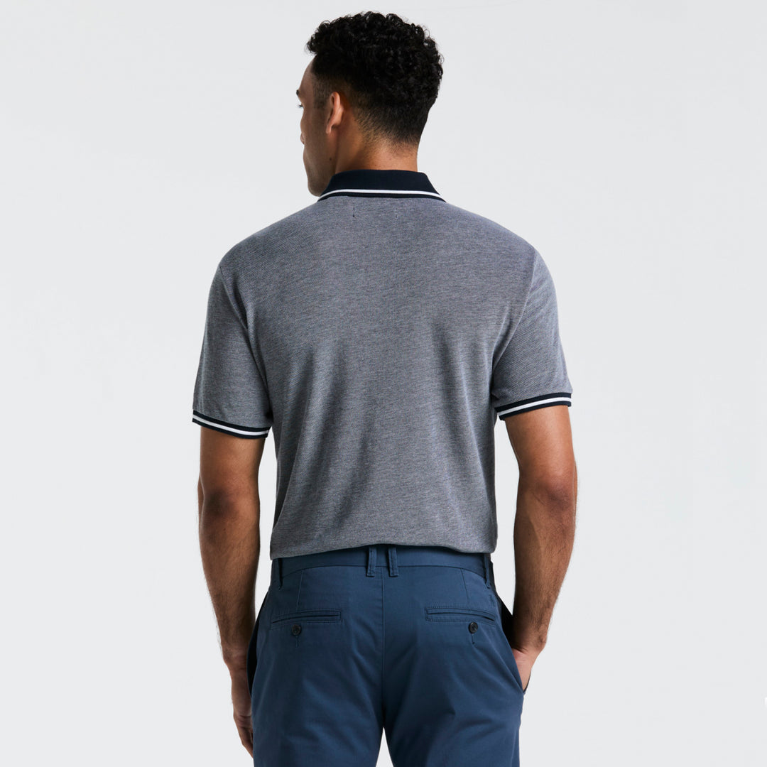 Polo Birdseye Pique Tipped
