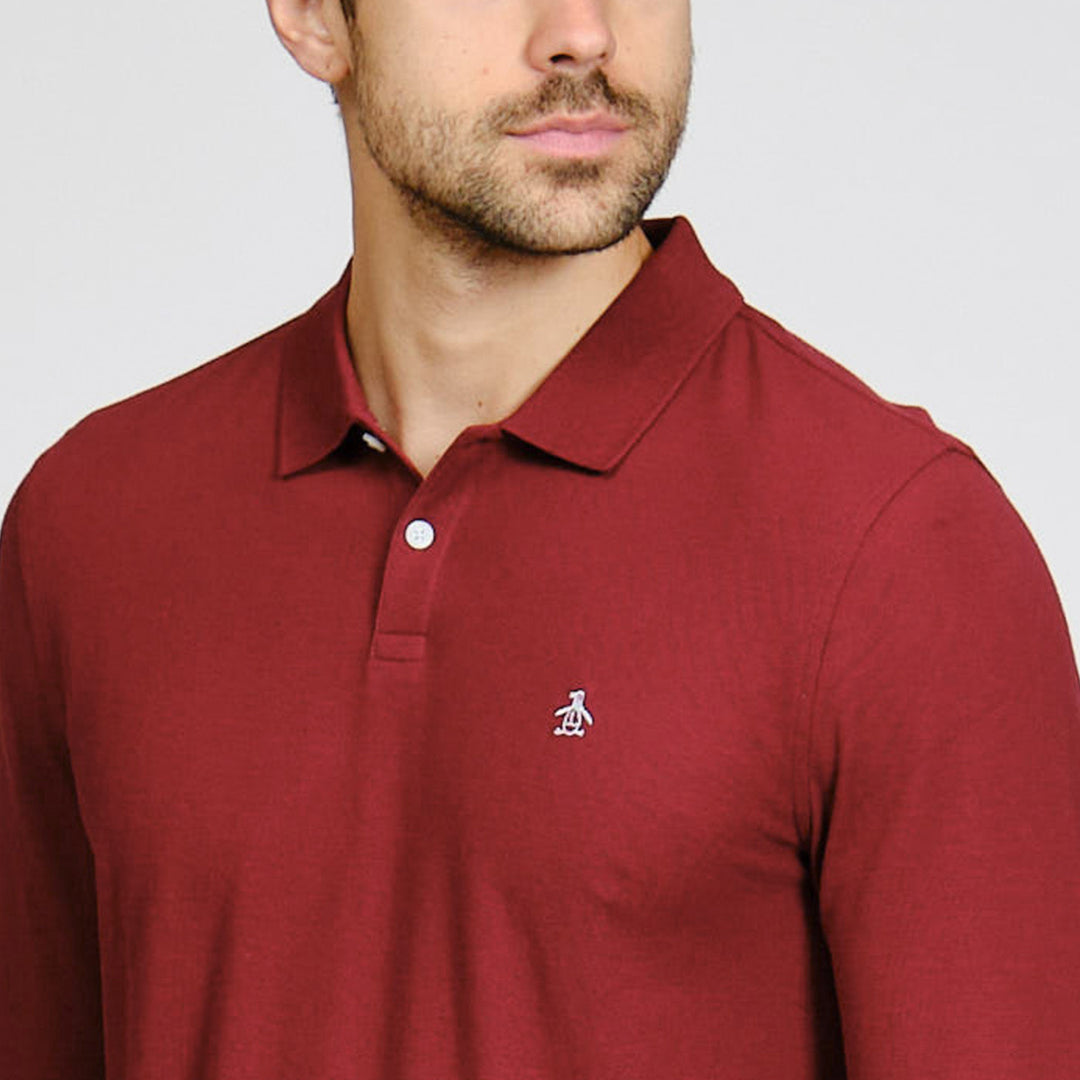 Polo De Manga Larga De Pique
