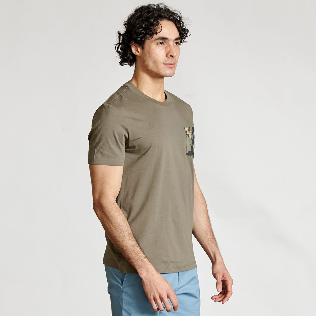 Playera Camo Pete Con Bolsillo - Original Penguin México