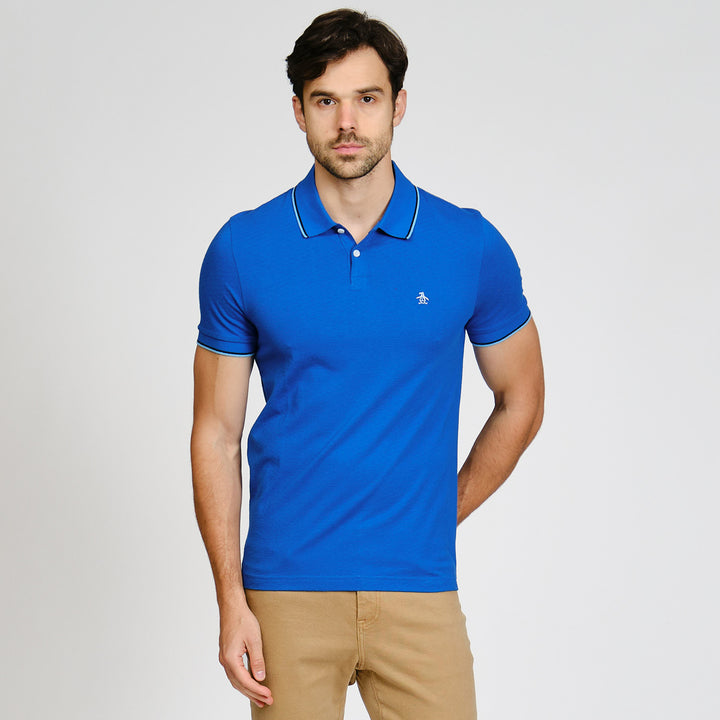 Polo De Algodón Con Detalles En Contraste
