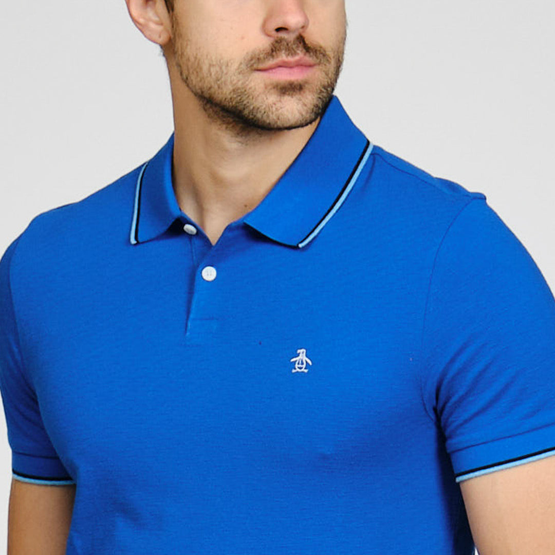 Polo De Algodón Con Detalles En Contraste