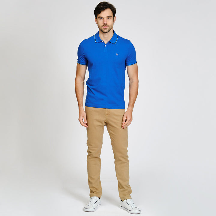 Polo De Algodón Con Detalles En Contraste