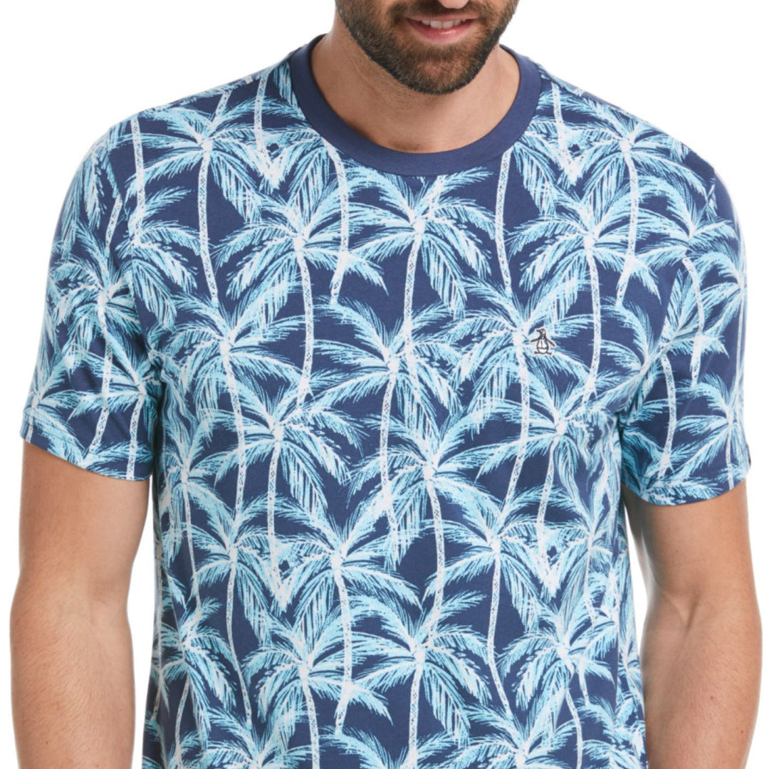 Playera AOP Full Print Palmeras