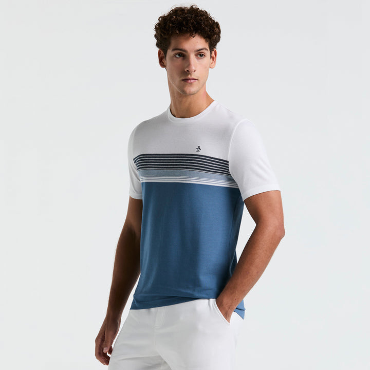 Playera De Algodón Con Bloques De Color