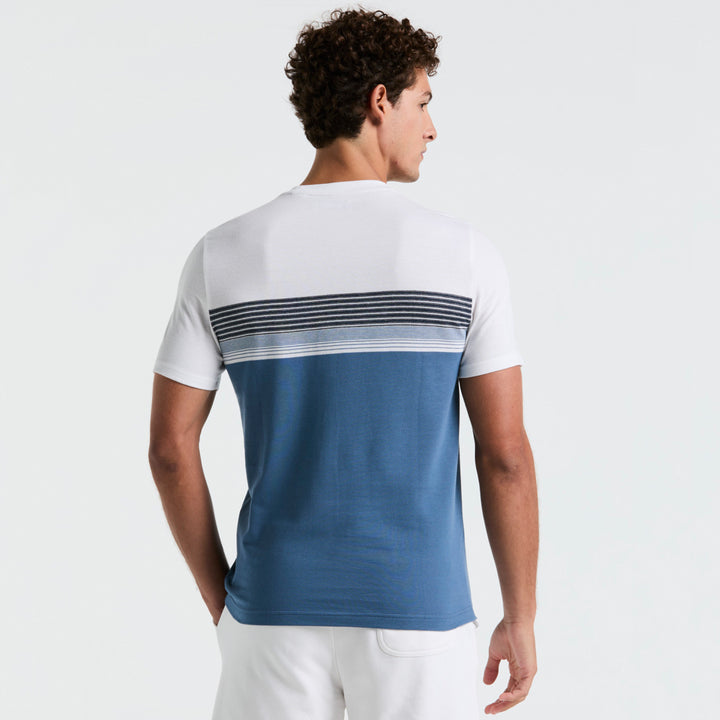 Playera De Algodón Con Bloques De Color