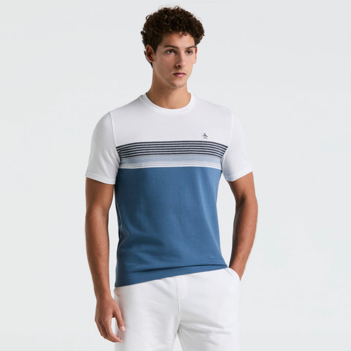 Playera De Algodón Con Bloques De Color