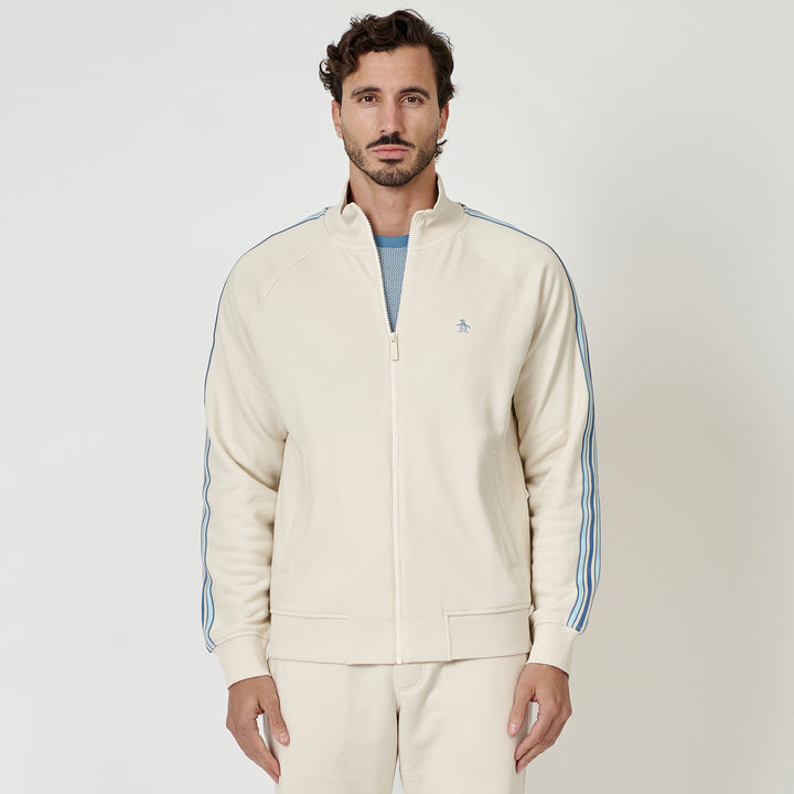 Sudadera Con Franjas En Brazos