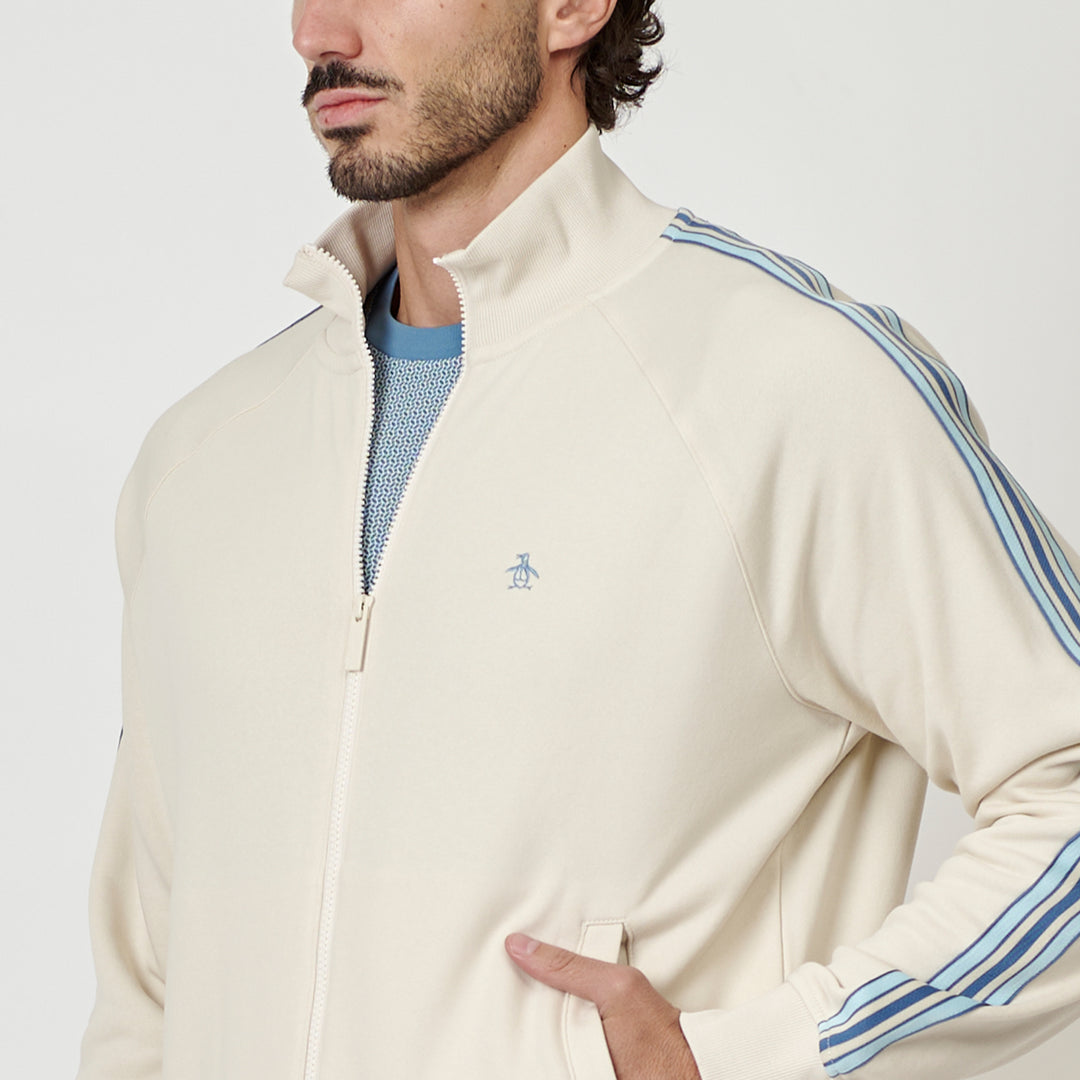 Sudadera Con Franjas En Brazos