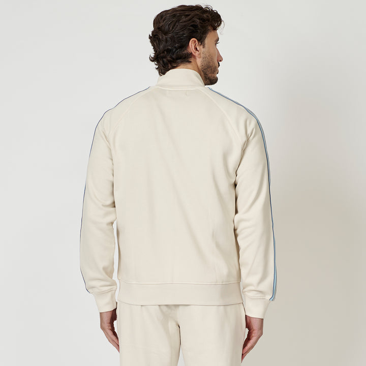 Sudadera Con Franjas En Brazos