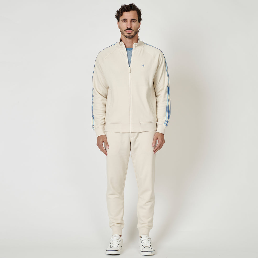 Sudadera Con Franjas En Brazos