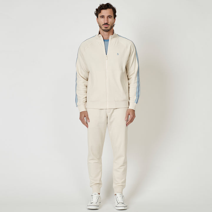 Sudadera Con Franjas En Brazos