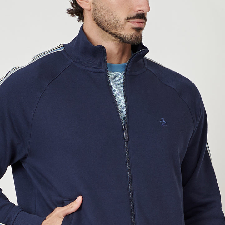 Sudadera Con Franjas En Brazos