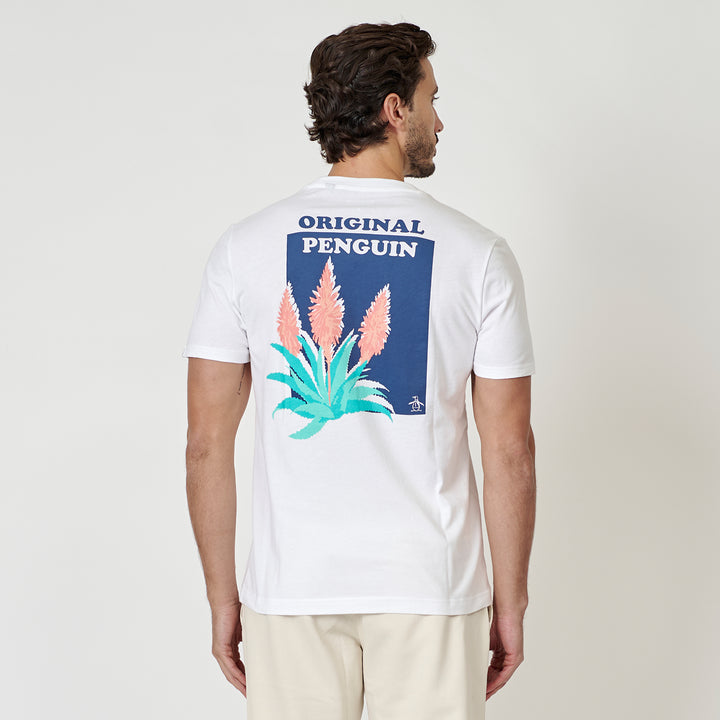 Playera De Algodón Con Estampado Aloe Bloom