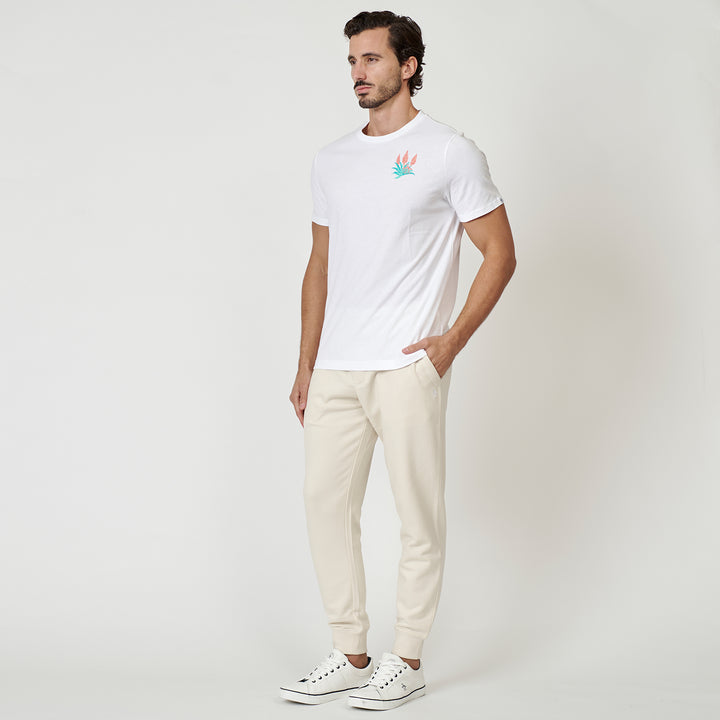 Playera De Algodón Con Estampado Aloe Bloom