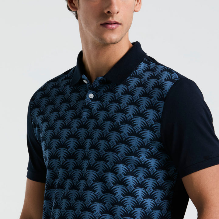 Polo Palm Con Jacquard Frontal - Original Penguin México
