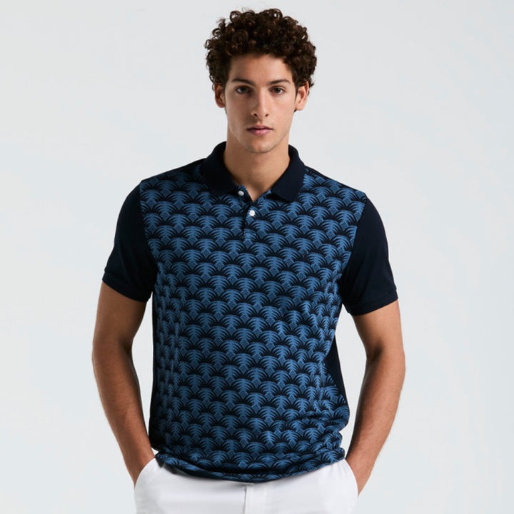 Polo Palm Con Jacquard Frontal - Original Penguin México