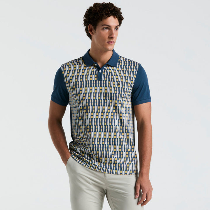 Polo Geo Con Jacquard Frontal - Original Penguin México
