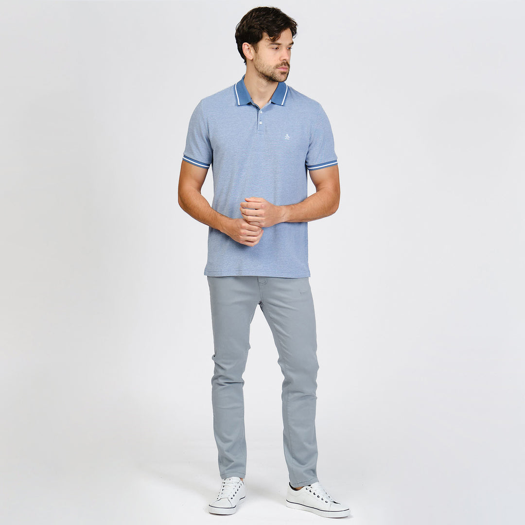 Polo Birdseye Pique Tipped