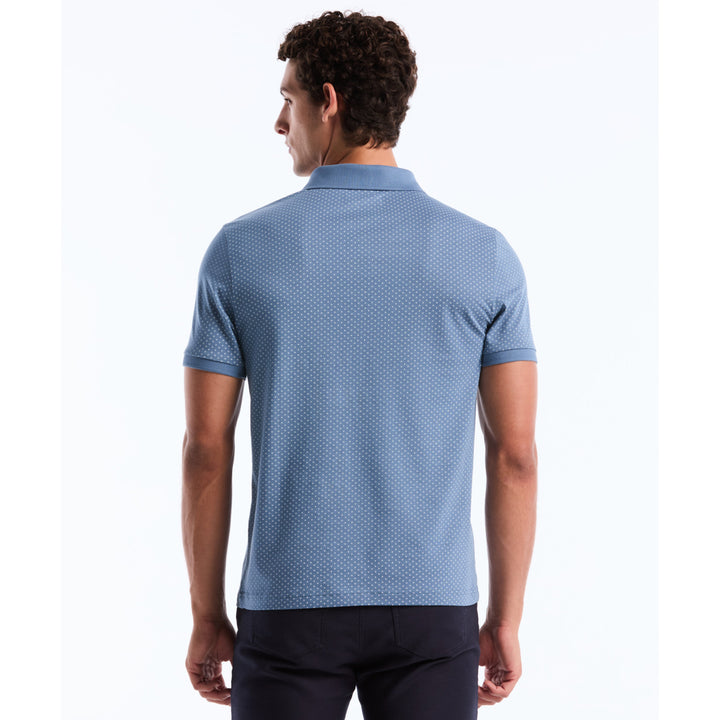 Polo De Algodón Con Estampado De Rombos