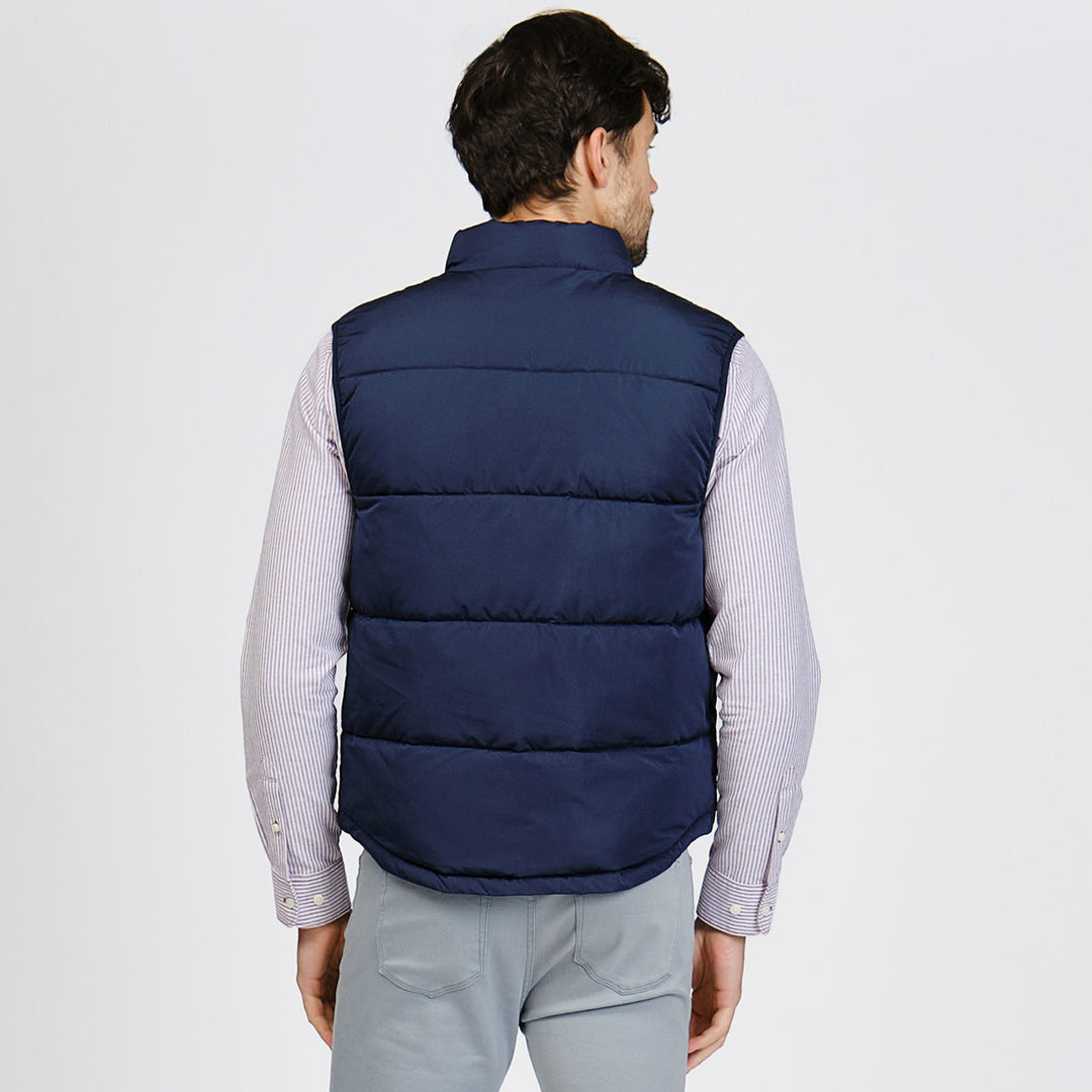 Chaleco Colorblock Ligero De Pluma Sintetica