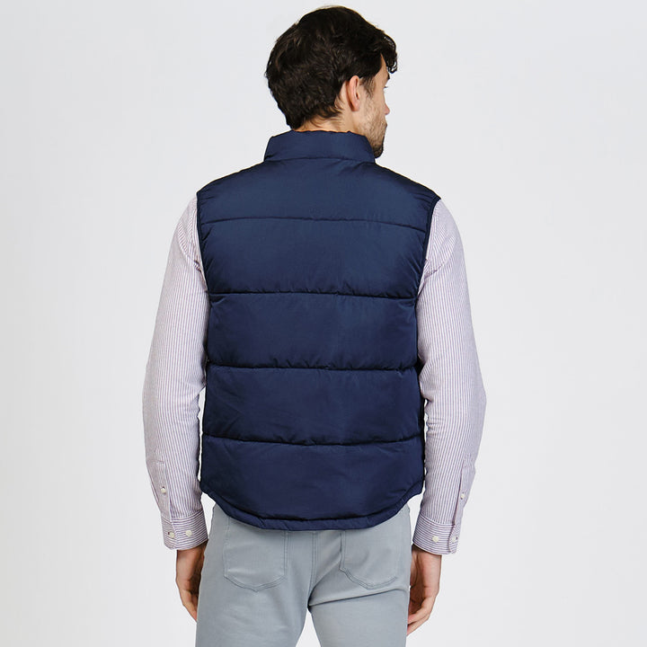 Chaleco Colorblock Ligero De Pluma Sintetica