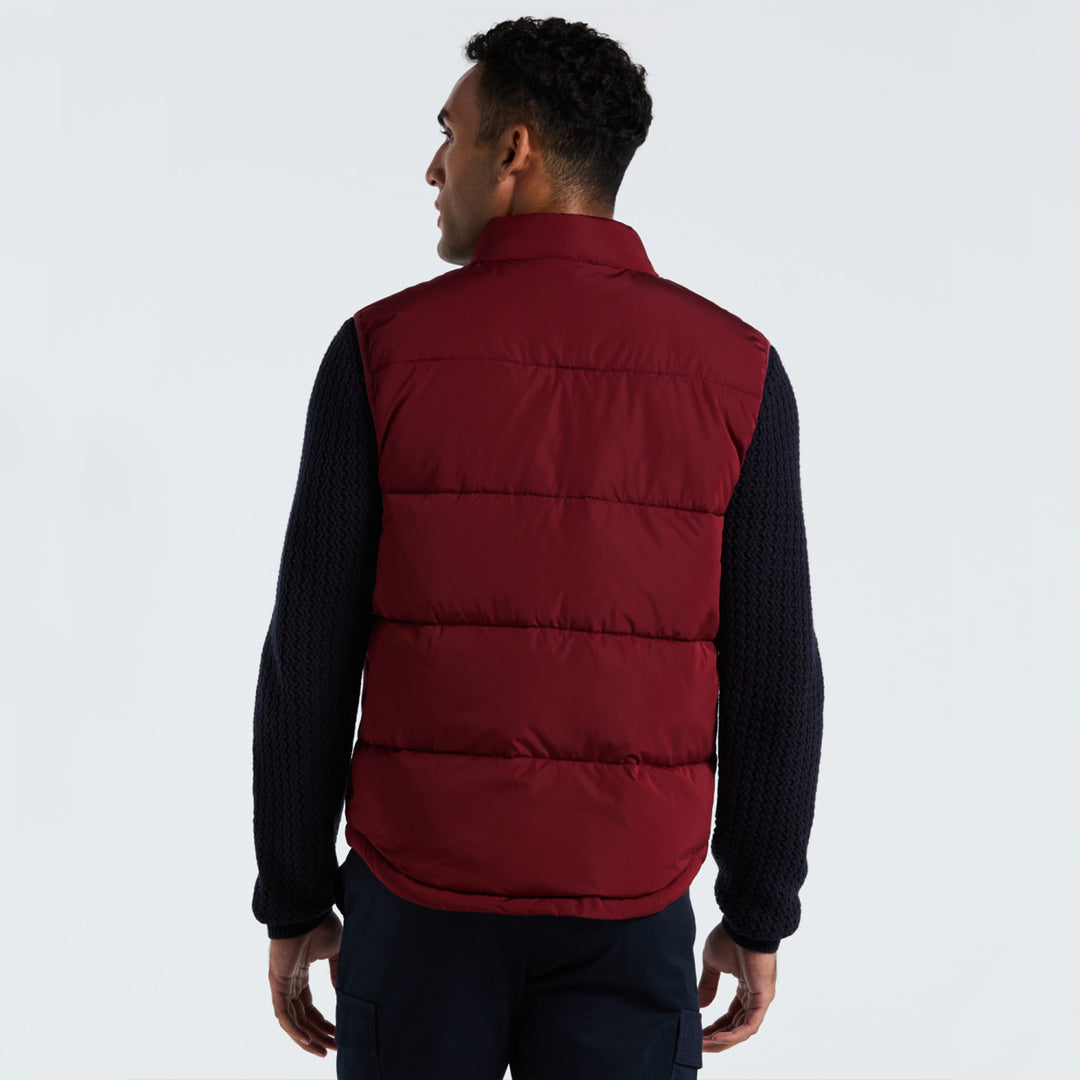 Chaleco Colorblock Ligero De Pluma Sintetica