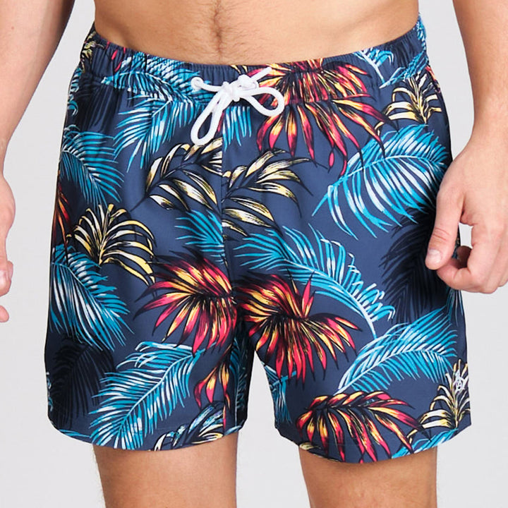 Traje De Baño 5¨ Full Print Hojas De Palmeras