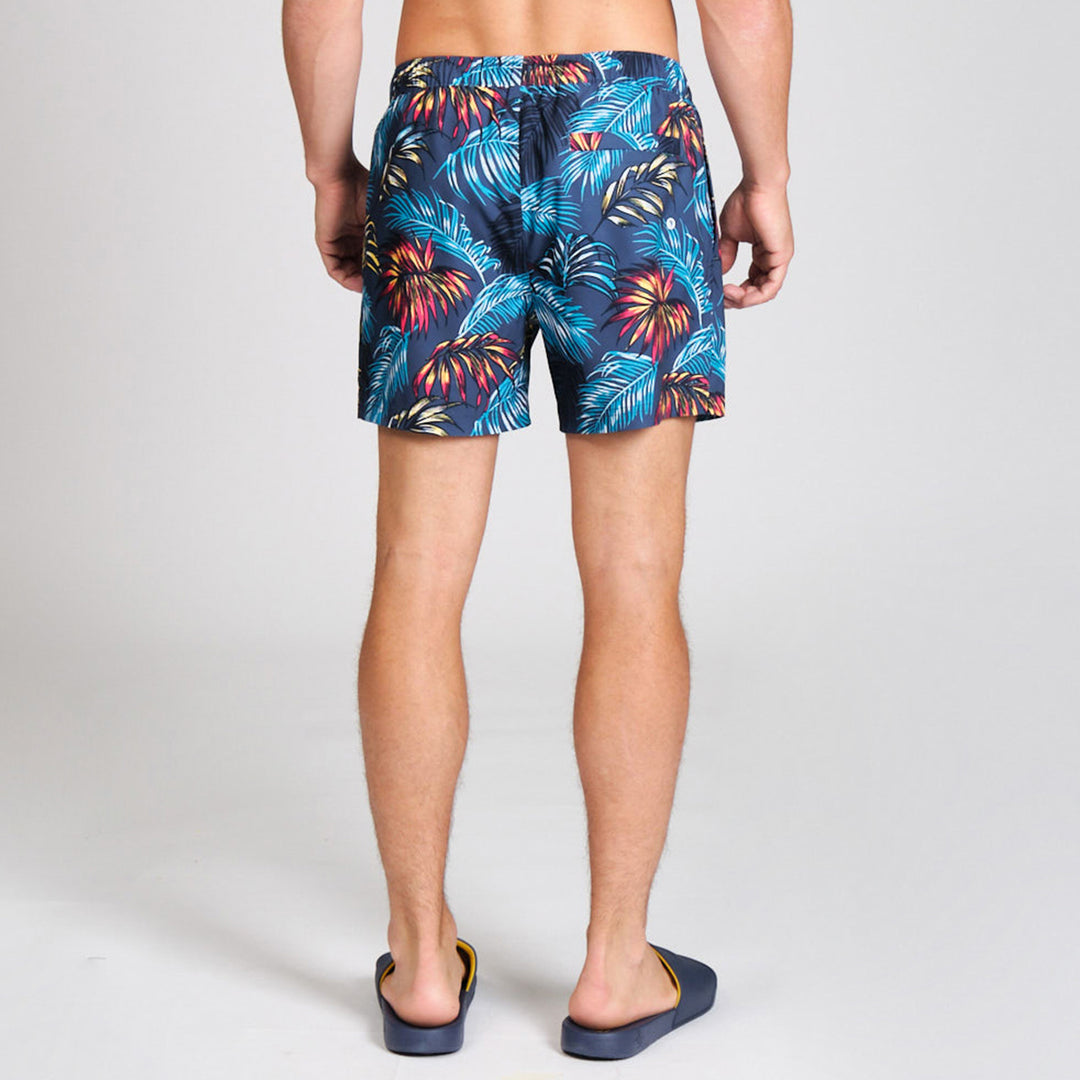 Traje De Baño 5¨ Full Print Hojas De Palmeras