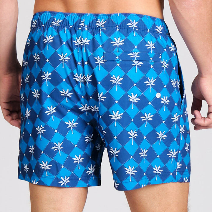 Traje De Baño 5¨Mosaicos De Palmera