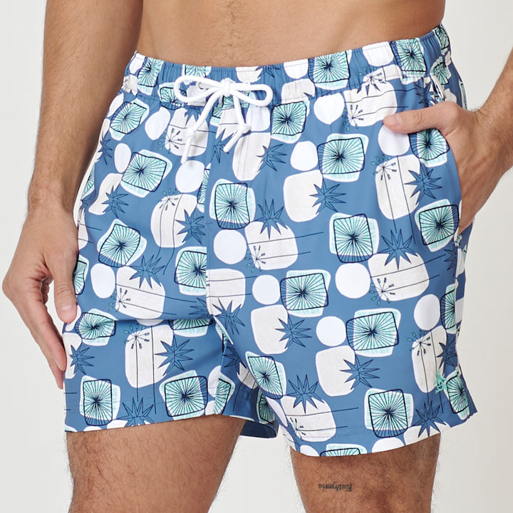 Traje De Baño Retro Geo